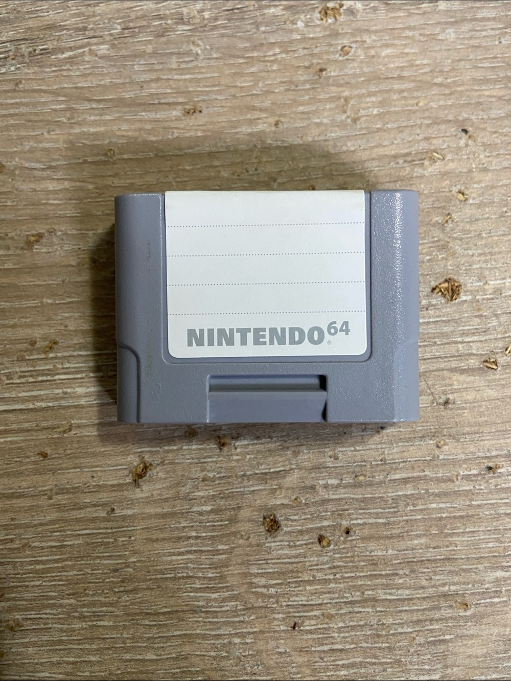 Vintage Nintendo 64 Controller Pak NUS-004 Authentic OEM Memory Card N64